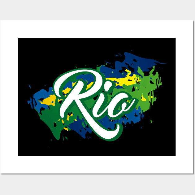 Rio de Janeiro Wall Art by TambuStore